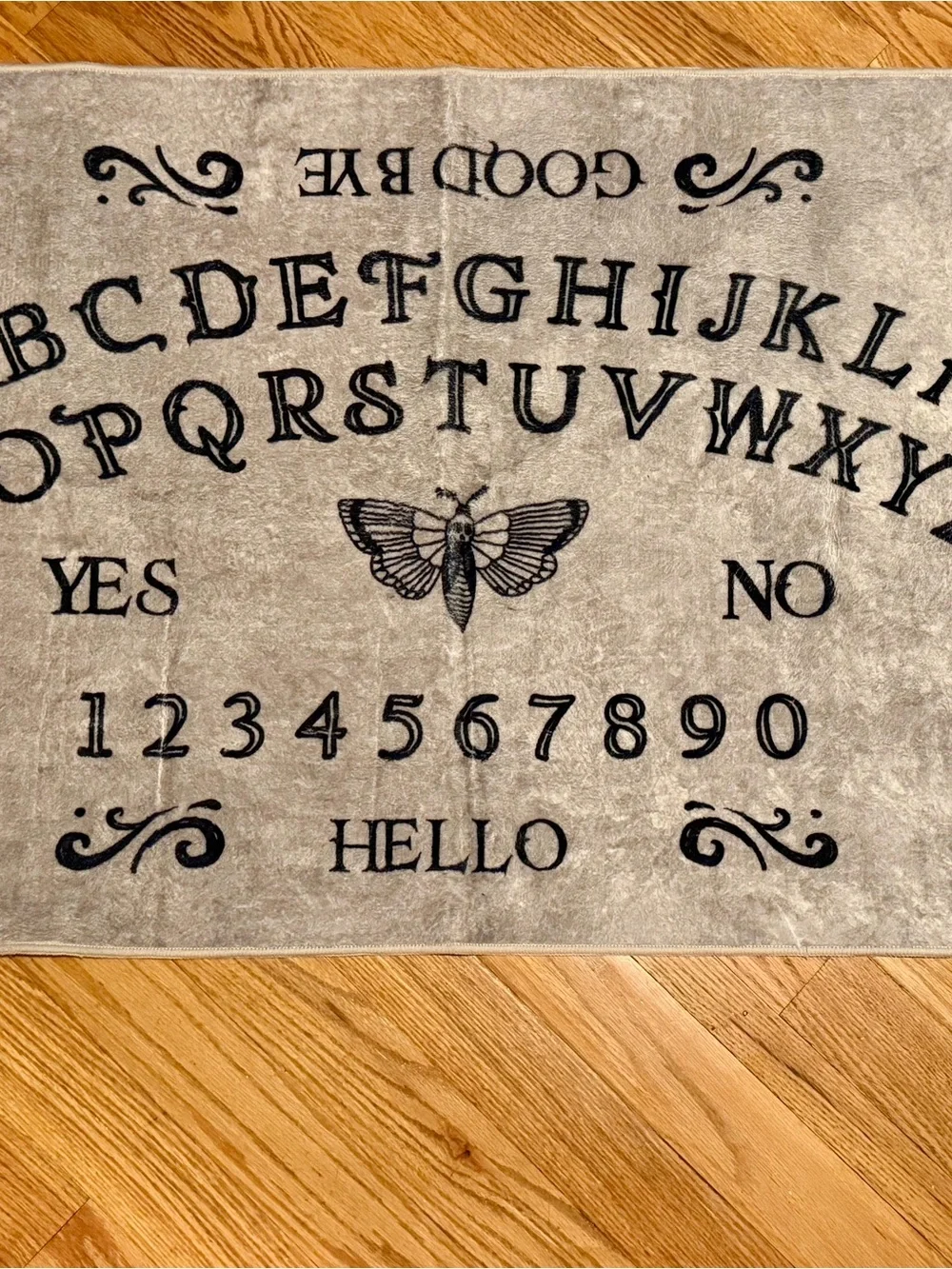 Gothic Ouija Board Non-slide Mat